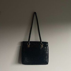 Vintage Black Shoulder Bag